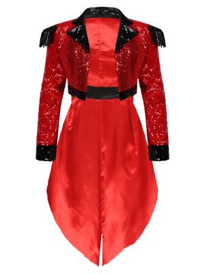 Women's Sequin Ringmaster Lion Tamer Costume